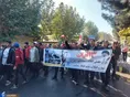 حضور دانشگاهیان دانشگاه آزاد اسلامی در راهپیمایی سراسری 13 آبان/میاندوآب