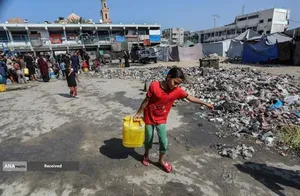 تشنگی زیر آوار و محاصره در غزه