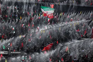 مراسم اقامه نماز بر پیکر امام شهید امت