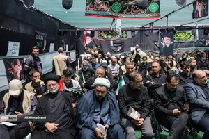 سخنرانی دکتر رنجبر در موکب مرکزی سازمان سما
