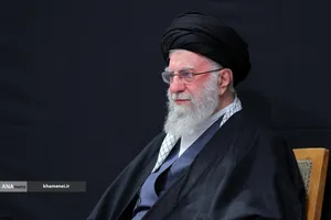 عزاداری ایام شهادت حضرت فاطمةالزهرا(س) با حضور رهبر معظم انقلاب