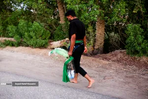 پیاده روی زائرین اربعین حسینی