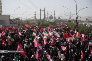 مراسم تشییع پیکر مطهر رهبر شهید انقلاب در قم