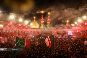 عزاداری شب اربعین حسینی در کربلای معلی
