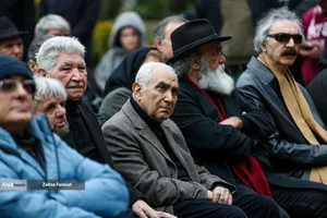 ناصر ممدوح، دوبلور در تشییع پیکر منوچهر والی زاده