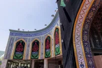 سیاه پوش شدن حرم‌های کربلا در آستانه محرم