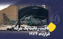 عاقبت رعایت یک طرفه قرارداد ۱۹۷۴