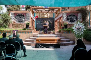  تشییع پیکر سیمین&zwnj;دخت وحیدی