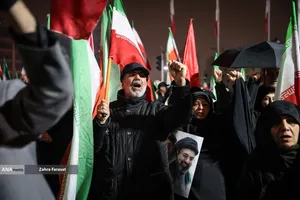 اجتماع مردمی در خونخواهی امام شهید امت - چیتگر
