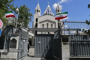 مراسم چهلم شهادت حضرت آیت الله امام سید علی خامنه&zwnj;ای در کلیسای سرکیس مقدس