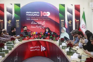 نشست خبری پانزدهمین جشنواره بین المللی فیلم 100