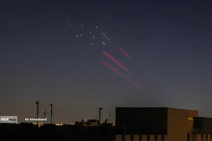 فعالیت پدافند هوایی علیه اهداف متخاصم در آسمان تهران