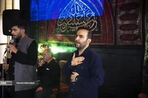 وداع با پیکر بسیجی شهید حسین یوسفخانی