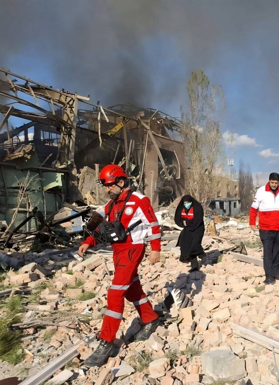 حمله هوایی به پردیس مرکزی دانشگاه شهید بهشتی + فیلم