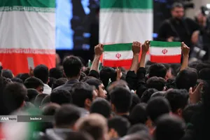 دیدار دانش&zwnj;آموزان و دانشجویان با رهبر معظم انقلاب