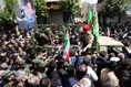 تشییع پیکر شهید قدیمی در زنجان