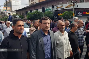 تشییع پیکر جهان پهلوان امامعلی حبیبی