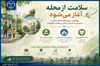 بررسی نقش محیط زندگی و دسترسی به خدمات درمانی در سلامت شهروندان بررسی نقش محیط زندگی و دسترسی به خدمات درمانی در سلامت شهروندان