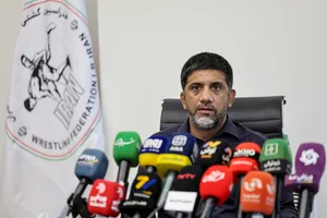 مراسم امضای تفاهم&zwnj;نامه همکاری فدراسیون کشتی و دانشگاه آزاد اسلامی