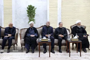 استقبال رسمی از پیکر مطهر امام شهید در عراق با حضور رییس جمهور