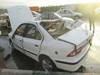 واژگونی مرگبار سمند در نی‌ریز ۲ کشته بر جا گذاشت