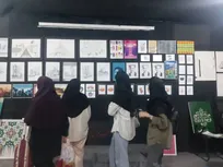 از واقع‌گرایی تا انتزاع؛ نمایش ۲۰۰ اثر اجتماعی دانشجویی در نمایشگاه گرافیک