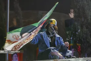 اجتماع مردمی در حمایت از رزمندگان اسلام_میدان انقلاب
