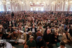 تشییع پیکر شهدای حملات رژیم صهیونیستی به یمن