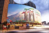 «صالح بعد صالح» روی دیوارنگاره میدان ولیعصر (عج) نقش بست