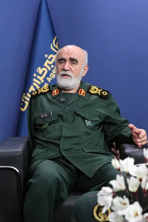 سردار حسن رستگار پناه رئیس مرکز مطالعات امنیتی ستاد کل نیروهای مسلح