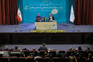 نشست خبری رائد فریدزاده رئیس سازمان سینمایی