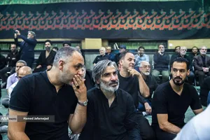 وحید شمسایی، بازیکن اسبق و سرمربی کنونی تیم ملی فوتسال کشورمان در مراسم گرامیداشت سرلشکر شهید مهدی ربانی و سرلشکر شهید غلامرضا محرابی معاونان سابق اطلاعات و عملیات ستاد کل نیروهای مسلح