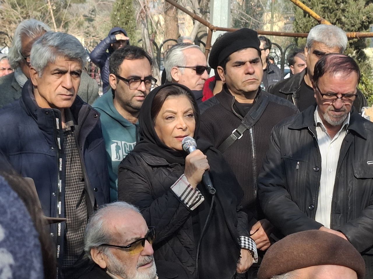 پیکر سعید پیردوست در بهشت زهرا به خاک سپرده شد