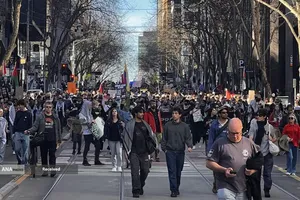 تظاهرات بی&zwnj;سابقه بیش از300 هزار نفری حامیان فلسطین در سیدنی استرالیا