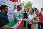 استقبال رنجبر از دانشجویان دانشگاه آزاد