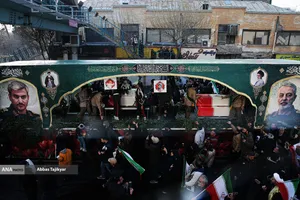 تشییع شهدای &laquo;جنگ رمضان&raquo;