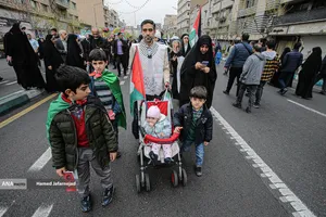راهپیمایی روز جهانی قدس در تهران 