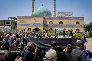 مراسم تشییع پیکر &laquo;بهروز رضوی&raquo; 