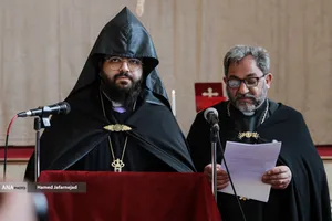 مراسم چهلم شهادت حضرت آیت الله امام سید علی خامنه&zwnj;ای در کلیسای سرکیس مقدس