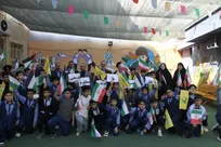 اعلام همبستگی دانش‌آموزان مدارس سمای بوشهر با مردم مظلوم غزه