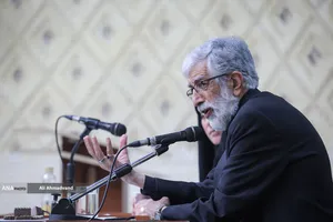 غلامعلی حدادعادل رئیس فرهنگستان زبان و ادبیات فارسی