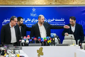 نشست خبری موسی&zwnj;الرضا حاجی&zwnj;بگلو، رئیس شورای عالی استان&zwnj;های کشور