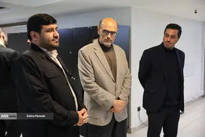 بازدید عليرضا لادن مقدم سرپرست معاونت علوم تربيتي و مهارتي دانشگاه آزاد از خبرگزاری آنا
