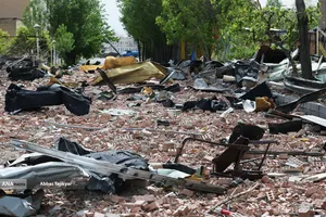 بازدید اصحاب رسانه از  خسارت وارده در دانشگاه شهید بهشتی