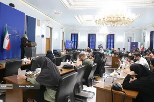 نشست خبری اسماعیل بقائی سخنگوی وزارت خارجه