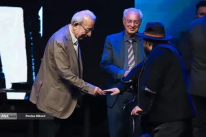 رضا صادقی در بیستمین مراسم شب موسیقی