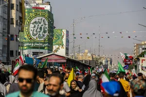 آیین مهمانی کیلومتری غدیر