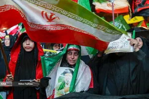 اجتماع مردمی در حمایت از رزمندگان اسلام_میدان انقلاب
