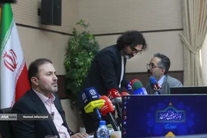 نشست خبری امیر شهرابی شهردار منطقه 14 تهران