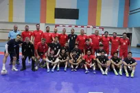 برگزاری اولین تمرین تیم ملی فوتسال در جاکارتا با صحبت‌های ویژه شمسایی